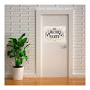 JANOU 3 Unfinished Wood Signs | Blank Wooden Hanging Plaque | Craft Project | Wooden Sign With Rope Door