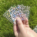 30 Sheets Nail Stickers 3D Nail Decals Stickers Cute And Lovely Nail Stickers