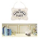 JANOU 3 Unfinished Wood Signs | Blank Wooden Hanging Plaque | Craft Project | Wooden Sign With Rope Door