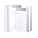 8 Pieces Acrylic Clay Roller Set | 4 Polymer Clay Cutters 2 Clay Roller 2 Acrylic Sheet