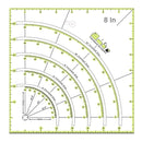 Circle Magic Quilting Ruler Tape | Multifunctional Quilt Ruler | Patch Cutters | Acrylic Craft Ruler