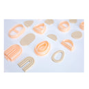 Set Of Nine Polymer Clay Cutters | The Organic Package