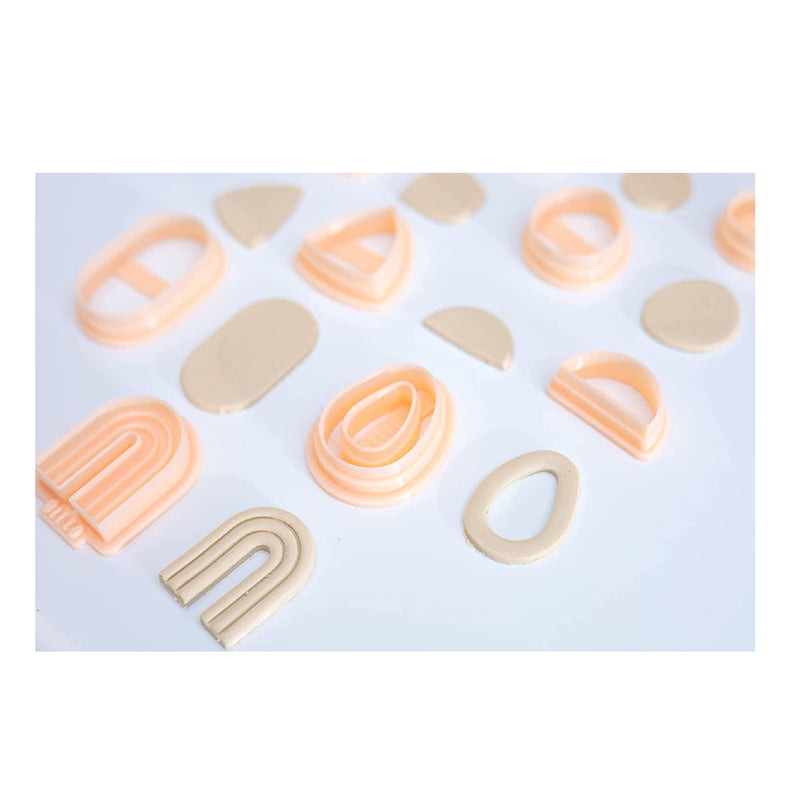 Set Of Nine Polymer Clay Cutters | The Organic Package