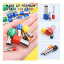 Rustark | Set Of 75 Polymer Clay Cutters | 15 Sizes | Stainless Steel And Plastic | With Round Circle Shape | Molds