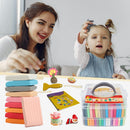 Polymer Clay 50 Colors | Modeling Clay for Kids DIY Starter Kits | Oven Baked Model Clay, Non-Toxic, Non-Sticky Sculpting Tools(50 Colors A)