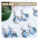 Wokpe | Set Of 195 Polymer Clay Cutters With Pliers | Includes Earring Cutters And Round Cutters