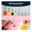 142 Polymer Clay Cutters | 24 Shapes Clay Earring Cutters With Earring Hooks  Color  Blue