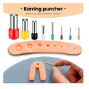 Set Of 142 Polymer Clay Cutters | 24 Shapes Game | DIY Polymer Clay Earring Cutters Color Orange