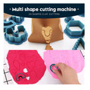 142 Polymer Clay Cutters | 24 Shapes Clay Earring Cutters With Earring Hooks  Color  Blue