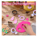 Polymer Clay Cutters For Beginners | 33 Shapes Stainless Steel Clay Earring Cutters