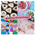 Polymer Clay Cutters For Beginners | 33 Shapes Stainless Steel Clay Earring Cutters