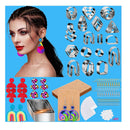 Polymer Clay Cutters For Beginners | 33 Shapes Stainless Steel Clay Earring Cutters