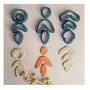 Yumbnsebr Polymer Clay Cutters For Earring Clay Cutters For Polymer Clay Jewelry Clay Earring Making Kit