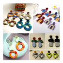 Yumbnsebr Polymer Clay Cutters For Earring Clay Cutters For Polymer Clay Jewelry Clay Earring Making Kit