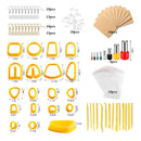 NAKOE Polymer Clay Cutters with 8 Drilling Tools | 14 Piece Sculpting Tool Set | Clay Cutters