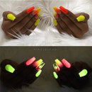 12 Pcs Candy Colors Luminous Nail DIY Bright Nail Art Glow In The Dark Phosphor Nail Glitter Sand Powder Pigment Nail Dust Fluorescent