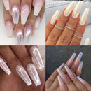 6 Colors Chrome Nail Powder |  Mermaid Neon Nail Art Pigment Powder Nail Glitter Powder Set DIY Nail Decoration