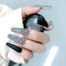 Reflective Glitter Powder | Artidicial Crystal Nail Powder | 1 Pcs Sliver Sparkling Glitter Holographic Nail Glitter Chrome Dust