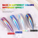 Nail Powder Laser | Shimmer Gel Polish Flakes For Manicure And Nail Pigment Glitter Dust For Salon Home Nail Art DIY Decor