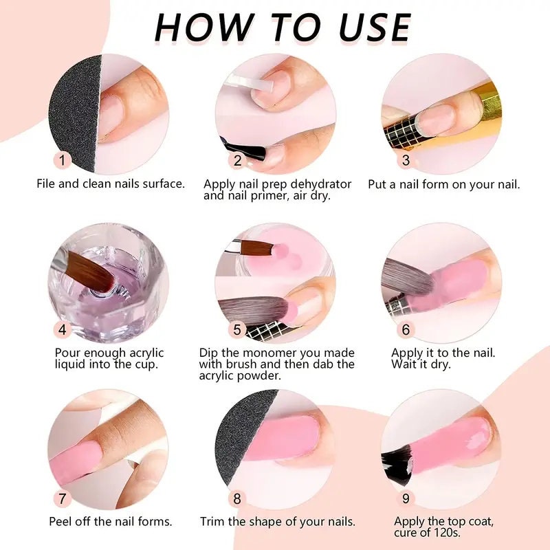 Burgundy Dipping Powder Nail For All Season For DIY At Home And Salon | Ideal Gift For Ladies 10g