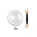 Mermaid Chrome Nail Powder | Iridescent Pearl White Chrome Powder For Nails