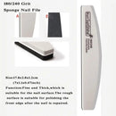 8 Pcs Nail File Set Professional Nail Care Manicure Tools Multi Grit Sanding Polishing Files Sponge Buffer Limas Slim Kit Nails Accessories