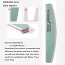 8 Pcs Nail File Set Professional Nail Care Manicure Tools Multi Grit Sanding Polishing Files Sponge Buffer Limas Slim Kit Nails Accessories
