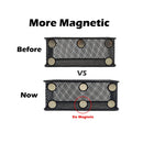 EASEPRES Magnetic Pencil Holder Set of 3 | Black Wire Mesh Storage Baskets Organizer with Strong Magnets