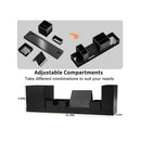 NCHONHONG Desk Organizers with Adjustable Pen Holder | Pencil Cup Pencil Holder | Phone Stand | Sticky Note Tray and Office Supplies