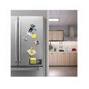 EASEPRES Magnetic Pencil Holder Set of 3 | Black Wire Mesh Storage Baskets Organizer with Strong Magnets