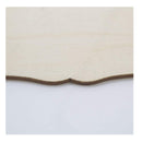 JANOU 3 Unfinished Wood Signs | Blank Wooden Hanging Plaque | Craft Project | Wooden Sign With Rope Door