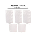 Ctcwsh YAOYUE Large Size Durable Strong Set of 5Pcs Desk Pen Organizer