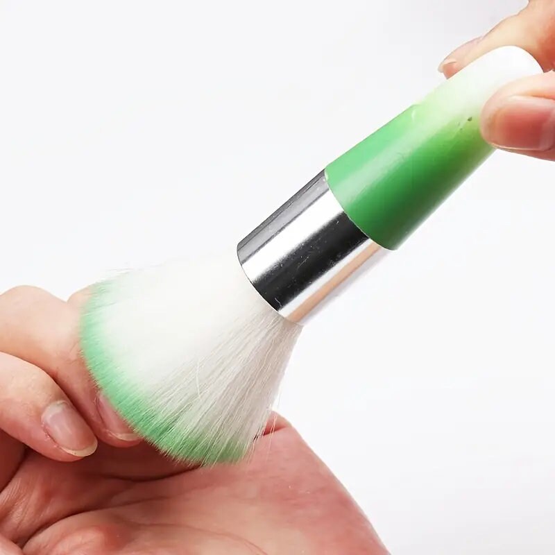 Professional Nail Art Dust Brush | UV Gel Nail Glitter Powder Pigment Remove Cleaning Pen | Nails Manicure Tool  Makeup Powder Blush Brushes