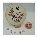 Set Of 4 Full Range Embroidery Kits For Beginners Stamped Embroidery Kit Including Embroidery Fabric | Set 2