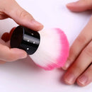 Nail Dust Brush Clean Brush Mushroom Head Round Head Brush Nail Art Dust Cleaning Soft Hair Nail Tool Nail Brush Nail Clean Brush