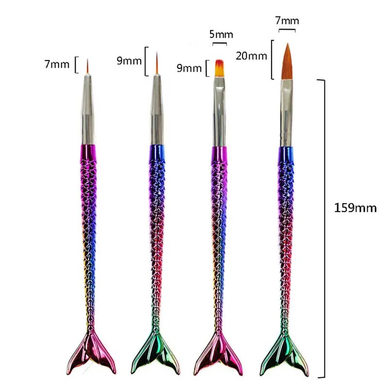 Gel Nail Art Brushes | Design Pen | Painting Tool | Gel Extension | Nail Liner Brush