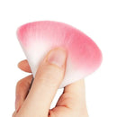 Nail Dust Brush Clean Brush Mushroom Head Round Head Brush Nail Art Dust Cleaning Soft Hair Nail Tool Nail Brush Nail Clean Brush