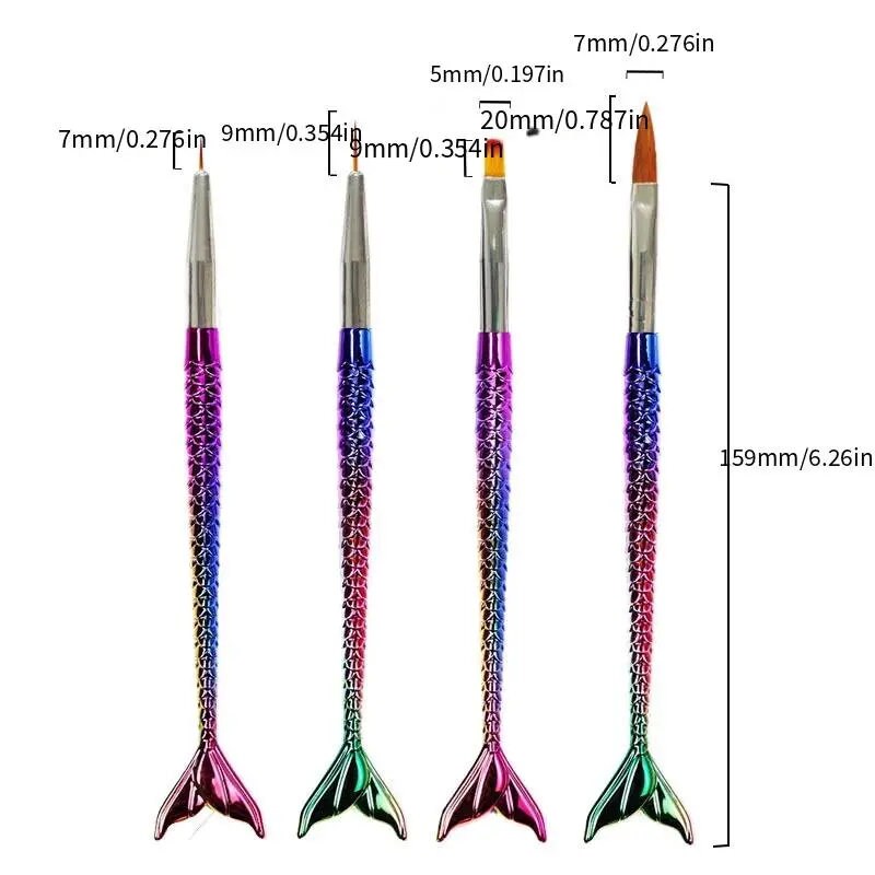 Gel Nail Art Brushes | Design Pen | Painting Tool | Gel Extension | Nail Liner Brush