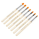 7pcs Nail Art Acrylic Petal Nail Painting Light Therapy Pen