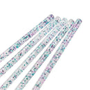 5 Pcs Nail Art Brush Tools Set Crystal Handle Acrylic UV Gel Carving Glitter Pen