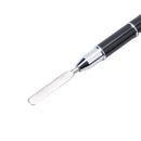 Nail Art Acrylic Nail Brush Double Head GlueTaking Pen Quick Extension Gel Steel