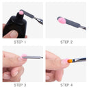 Dual-ended Tool Gel Manicure Gradient Painting Pen Brush | Nail Spatula Tool And Brush Set