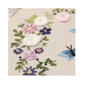 Full Range of Pattern Embroidery Starter Kit | Kissbuty Cross Stitch Kit Including Embroidery Fabric With Floral Pattern