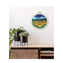 Pllieay Embroidery Starter Kit | Stamped Embroidery Kit Including Tulip Pattern Embroidery Fabric