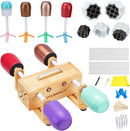 4 Cup Turner for Crafts Tumbler | Epoxy Glitter 4 arms Tumbler Full Kits | DIY Cuptisserie Turner,Cup Spinner Machine Kit for Crafts Epoxy