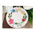 Unime Full Range Of Embroidery Starter Kit With Partten | Cross Stitch Kit Including Embroidery Fabric With Color Pattern