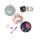 YOU YOU | 3 Pack Embroidery Kits With Pattern For Beginners