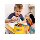 Hapinest Rotating Art Supplies Organizer Storage Caddy for Kids | Crayon Marker and Pencil Organization