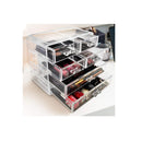 Sorbus® Acrylic Cosmetics Makeup and Jewelry Storage Case Display- 2 Large and 4 Small Drawers Space