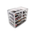 Sorbus® Acrylic Cosmetics Makeup and Jewelry Storage Case Display- 2 Large and 4 Small Drawers Space